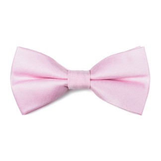 Petal Pink Shantung Bow Tie #AB-BB1005/13 ##LS2