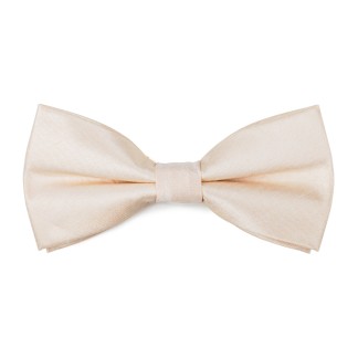 Butter Cream Shantung Bow Tie #AB-BB1005/4 ##LS2