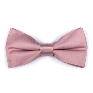Plain Sepia Rose Satin Bow Tie #AB-BB1009/3