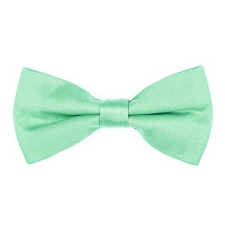 Plain Shadow Lime Satin Bow Tie #AB-BB1009/41 ##LS2