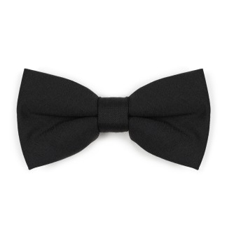 Black 100% Wool Tuxedo Bow Tie #AB-BB1011/1