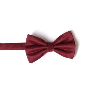 Wine Shantung Wedding Bow Tie #BB1864/4