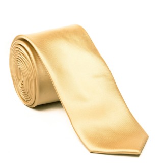 Caramel Slim Satin Tie #C1886/5