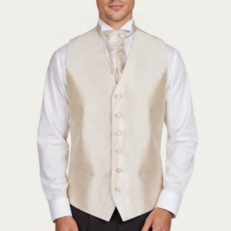 Butter Cream Morning Suit Waistcoat #AB-WWB1005/4 ##LS