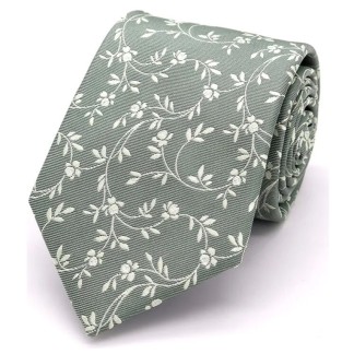 Sage Green Tumbling Petals Tie #F1919/1