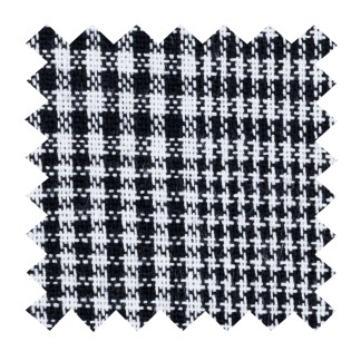 Licorice Black Check Swatch #AB-SWA1007/1