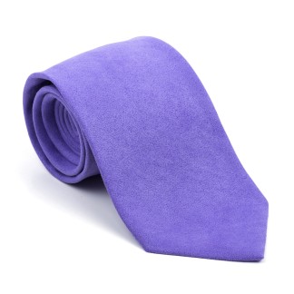 Royal Lilac Suede Tie #AB-T1006/15 ##LS2