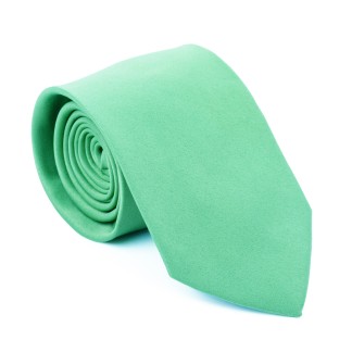 Plain Shadow Lime Satin Tie #AB-T1009/41