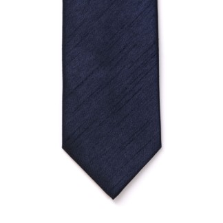 Navy Shantung Wedding Tie #T1864/3