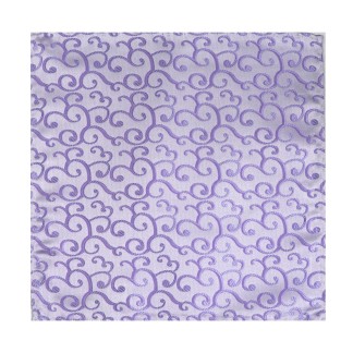 Lilac Royal Swirl Wedding Pocket Square #AB-TPH1001/1 