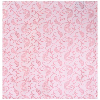 Budding Paisley Pocket Square Gents Pocket Hankie