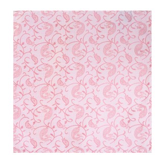 Coral Budding Paisley Wedding Pocket Square #AB-TPH1003/1 ##LS2