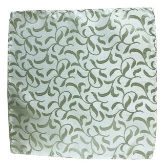 Emerald Green Vintage Vine Wedding Pocket Square #AB-TPH1004/6 