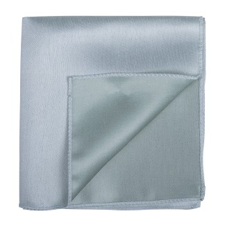 Silver Birch Shantung Pocket Square #AB-TPH1005/3 ##LS2