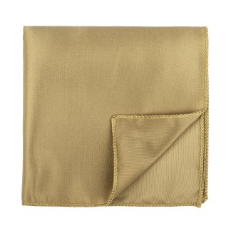 Plain Bronze Straw Pocket Square #AB-TPH1009/12 ##LS2
