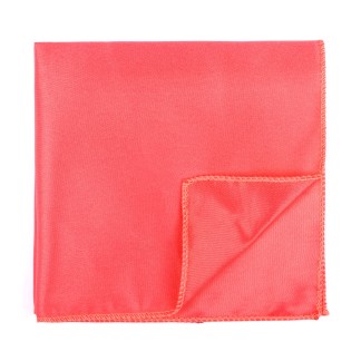 Plain Shell Pink Pocket Square #AB-TPH1009/19 ##LS