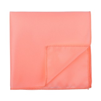 Plain Peach Cobbler Pocket Square #AB-TPH1009/29