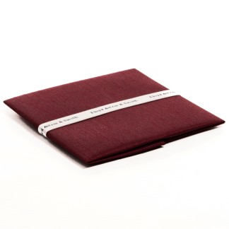 Wine Shantung Pocket Square #TPH1864/4