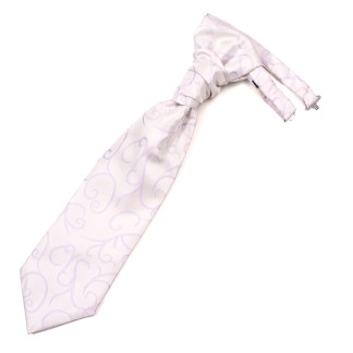Lilac Modern Scroll Wedding Cravat #AB-WCR1002/1 ##LS2