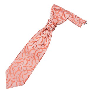 Coral Vintage Vine Wedding Cravat #AB-WCR1004/2 ##LS2