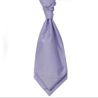 Lilac Shantung Wedding Wedding Cravat #WCR1866/4 ##LAS-DC