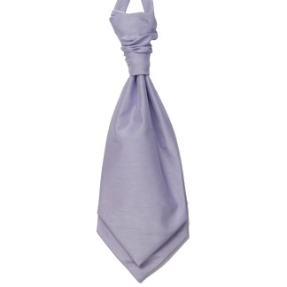 Lilac Self Tie Shantung Cravat #WCS1866/4 ##LAS-DC