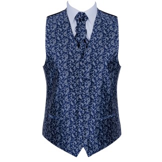 Budding Paisley Wedding Waistcoat / Formal Tuxedo Waistcoat