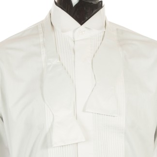 White Satin Self Tie Bow Tie #SB1847/2 ##LS