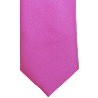 Lipstick Pink Satin Tie #T1886/3 ##LS