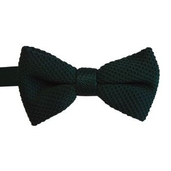 Green Knitted Bow Tie #K022/7