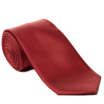 Red Textured Skinny Tie #C003/3 ---DISCONTINUED, LAST STOCK!---
