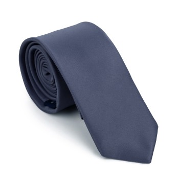 Black Plum Slim Tie