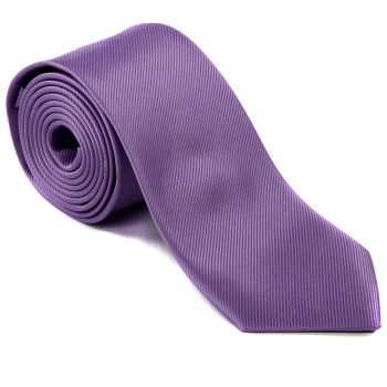 Plain Lilac Silk Tie #S5008/3