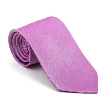 Dusky Pink Shantung Tie