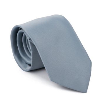 Silver Pumice Stone Tie