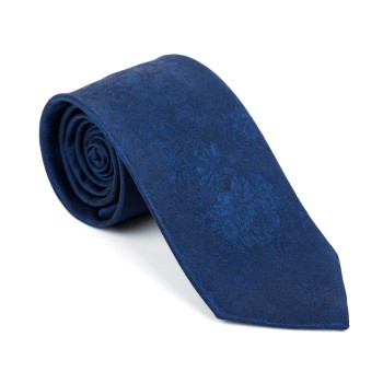 Abel and burke Twilight Blue Floral Tie #AB-T1012/9