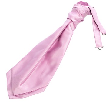 Dusky Pink Satin Wedding Cravat (Boys Size) #YCR101/2