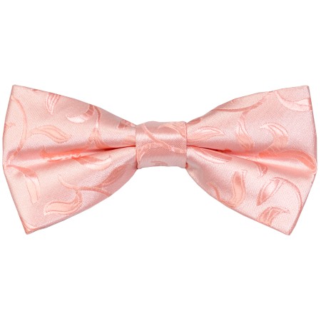 Peach Vintage Vine Wedding Bow Tie #AB-BB1004/3