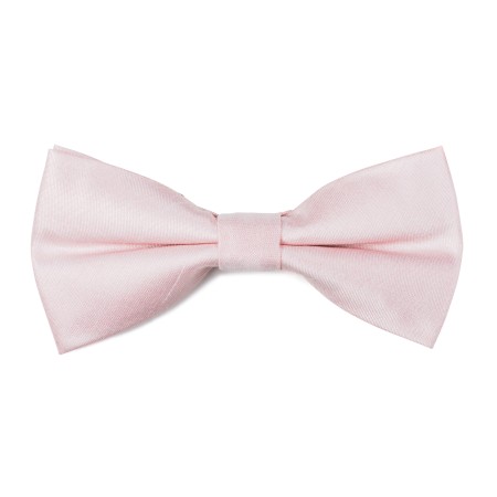 Peach Dust Shantung Bow Tie