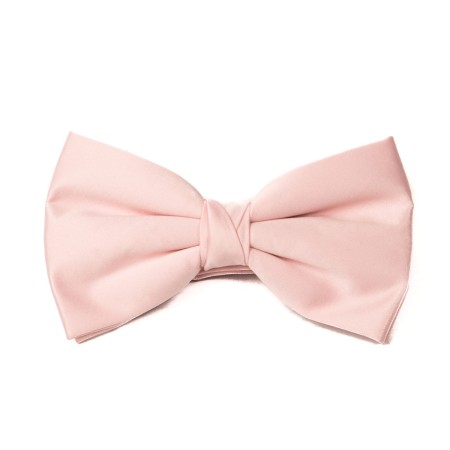 Pink Satin Bow Tie #BB1849/4