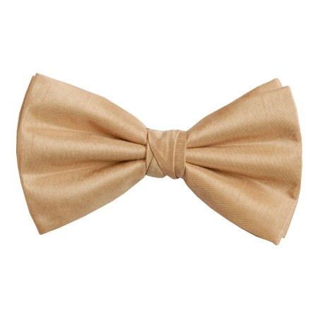 Straw Yellow Shantung Wedding Bow Tie #BB1865/6