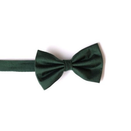 Green Shantung Silk Bow Tie ((B5015/4)) ##LAS-DC