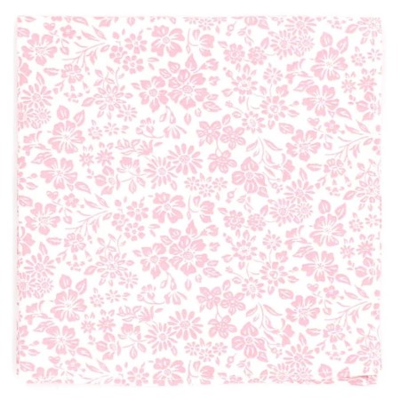 Liberty Pink ''Annabella Bartlett'' Pocket Square #LIBTPH72/1