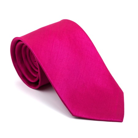 Festival Fuchsia Shantung Tie