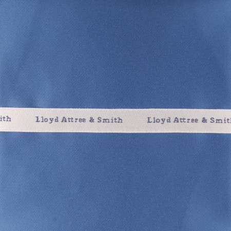 Blue Satin Pocket Square
