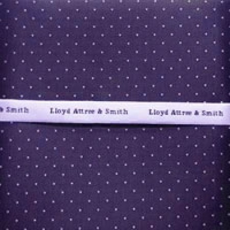 Purple and White Polka Dot Pocket Square