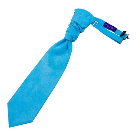 Teal Green Suede Cravat