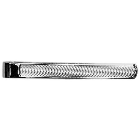 Silver Waterwave Sterling Silver Tie Clip #20-0051