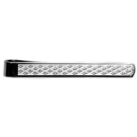 Silver Foxhead Sterling Silver Tie Clip #20-0061