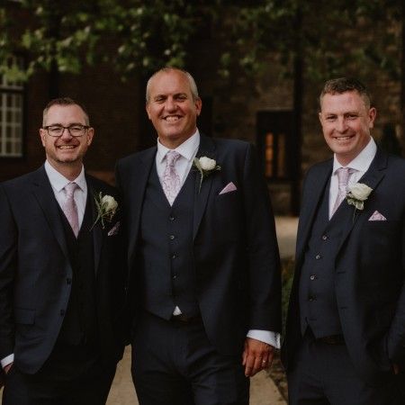 Lilac Vintage Vine Wedding Tie #AB-T1004/1 
